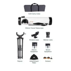 Accura 114mm Travel Scope Reflector Telescope