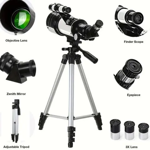 Accura Travel Scope Refractor Telescope Kit