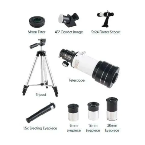 Accura Travel Scope Refractor Telescope Kit