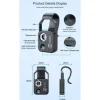 Apexel 200X Clip on Macro Lens with LED