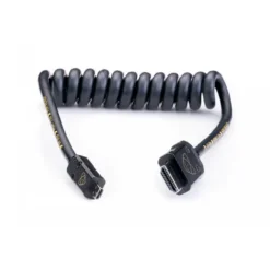 Atomos Coiled Micro HDMI to HDMI Cable 4K60P 30cm