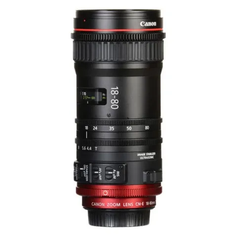 Canon CN-E 18-80mm T4.4 LIS KAS S Cinema Lens
