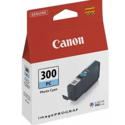 Canon PFI-300PC Photo Cyan Ink (Genuine)