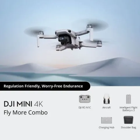 DJI Mini 4K Drone - Fly More Combo