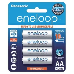 Eneloop AA 4 pk 2000mAh