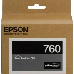 Epson T760 Ultrachrome Light Black Ink for P600
