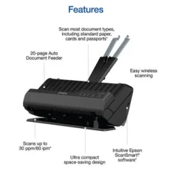 Epson Workforce ES-C320W Document Scanner