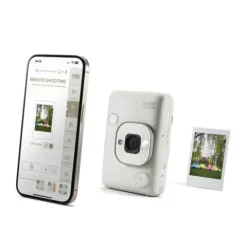 Fujifilm Instax Mini LiPlay Instant Camera - White Mist