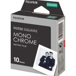 Fujifilm Instax SQ Square Film - Monochrome - 10 Shot