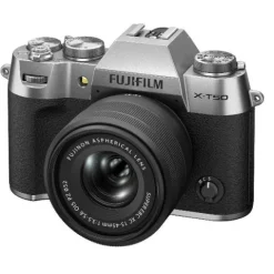 Fujifilm X-T50 + 15-45mm Kit - Silver