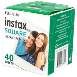 Fujifim Instax SQ Square Instant Film - 40 shots