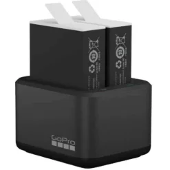 GoPro Dual Battery Charger Kit w/2x Batteries For Hero 12/11/10/9