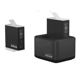 GoPro Dual Battery Charger Kit w/2x Batteries For Hero 12/11/10/9