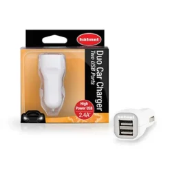Hahnel Duo Car Travel USB Charger - 2x USB Ports