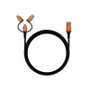 Hahnel 3-in-1 Tough Lightning/Micro USB/USB-C Cable