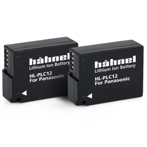 Hahnel Panasonic BLC12 Lithium Battery Twin Pack