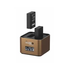 Hahnel Pro Cube 3 Dual Charger  - Olympus