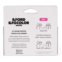 Ilford Ilfocolour Single Use 35mm Camera Retro Edition -27 EXP