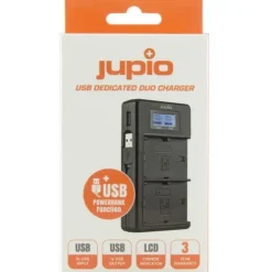 Jupio Canon LPE6 USB Duo Charger