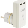 Korjo 2 Port USB Euro Adapter - Rapid Charge