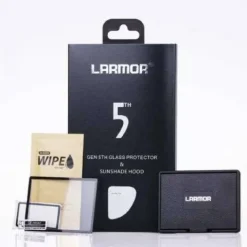 Larmor Gen 5 Glass Screen Protector + Hood - Canon 6D Mark II