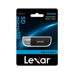 Lexar Dual Slot SD/Micro SD Card Reader USB 3.2 (USB-A)