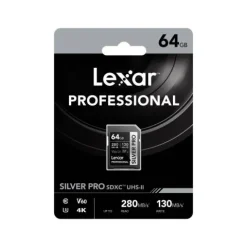 Lexar Pro 64GB SDXC Card 280Mbs UHSII
