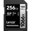 Lexar Pro 256GB 1066x SDXC UHS II Card - 160Mbs