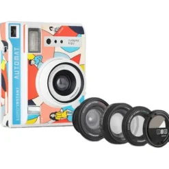 Lomo LI850W Automat 3 Lens Kit - White Sundae