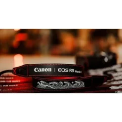 Lucky Camera Strap Leather - EOSR5II- Black
