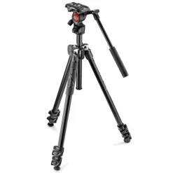 Manfrotto MK290LTA3 Video Tripod with Fluid Head