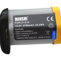 Minshi Canon LP-E4 Battery