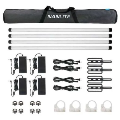 Nanlite PavoTube II 30X 4ft RGBWW LED tube 4 Kit