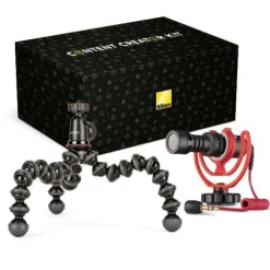 Nikon Content Creators Kit - Includes Joby 1K Kit Gorillapod + Rode VideoMicro