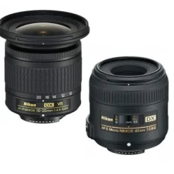 Nikon DX Lens Kit - AF-P 10-20mm + 40mm Micro