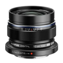 Olympus 12mm f2 Lens - Black