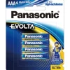 Panasonic Evolta AAA 4x Pack Alkaline Battery