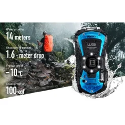 Pentax WG-90 Tough Digital Camera - Blue