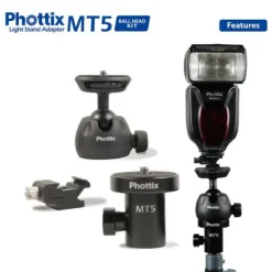 Phottix MT5 Light Stand Adaptor Kit
