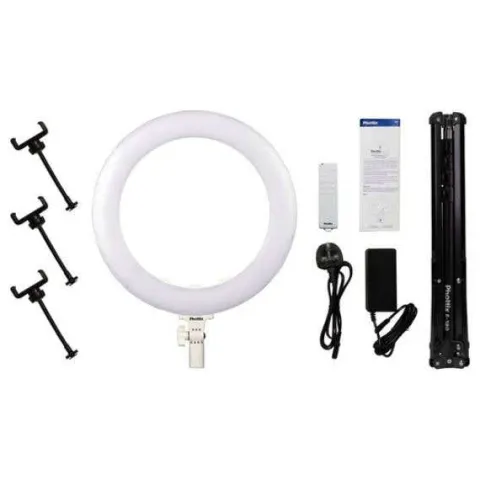 Phottix Nuada 40C LED Ring Light - 700LUX w/Stand