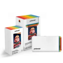 Polaroid Hi.Print Photo Printer w/40x Media Kit - White