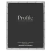 Profile Bamboo Silver Metal Photo Frame - 8x10"