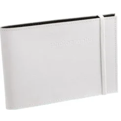 Profile Citi Leather White 6x8" 60 Photos  Slip In Album