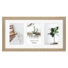 Profile Deluxe Victorian Ash 20x40cm Photo Frame - 3x 10x15cm Photos