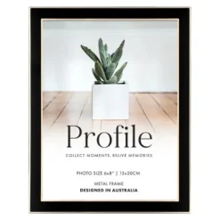 Profile Eternal Black 6x8" Frame