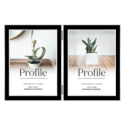 Profile Eternal Black 5x7" V/Double Frame