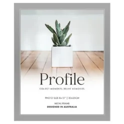 Profile Metal Eternal Silver 8x10" Photo Frame