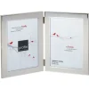 Profile Metal Eternal Silver 4x6 V/Double Frame