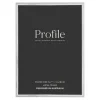 Profile Silver Brass Photo Frame - 5x7"