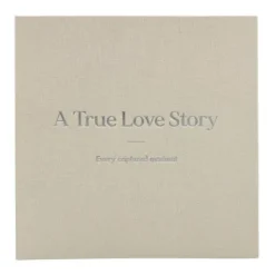Profile True Love Story Drymount Photo Album 190x205mm - 60 Pages